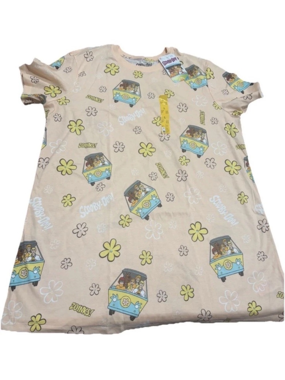 NWT Scooby Doo Oversized Nightshirt Pajama Size Large